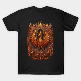 Rise like a Phoenix retro vintage design T-Shirt